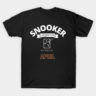 Snooker legends t-shirt special gift for her or him T-Shirt